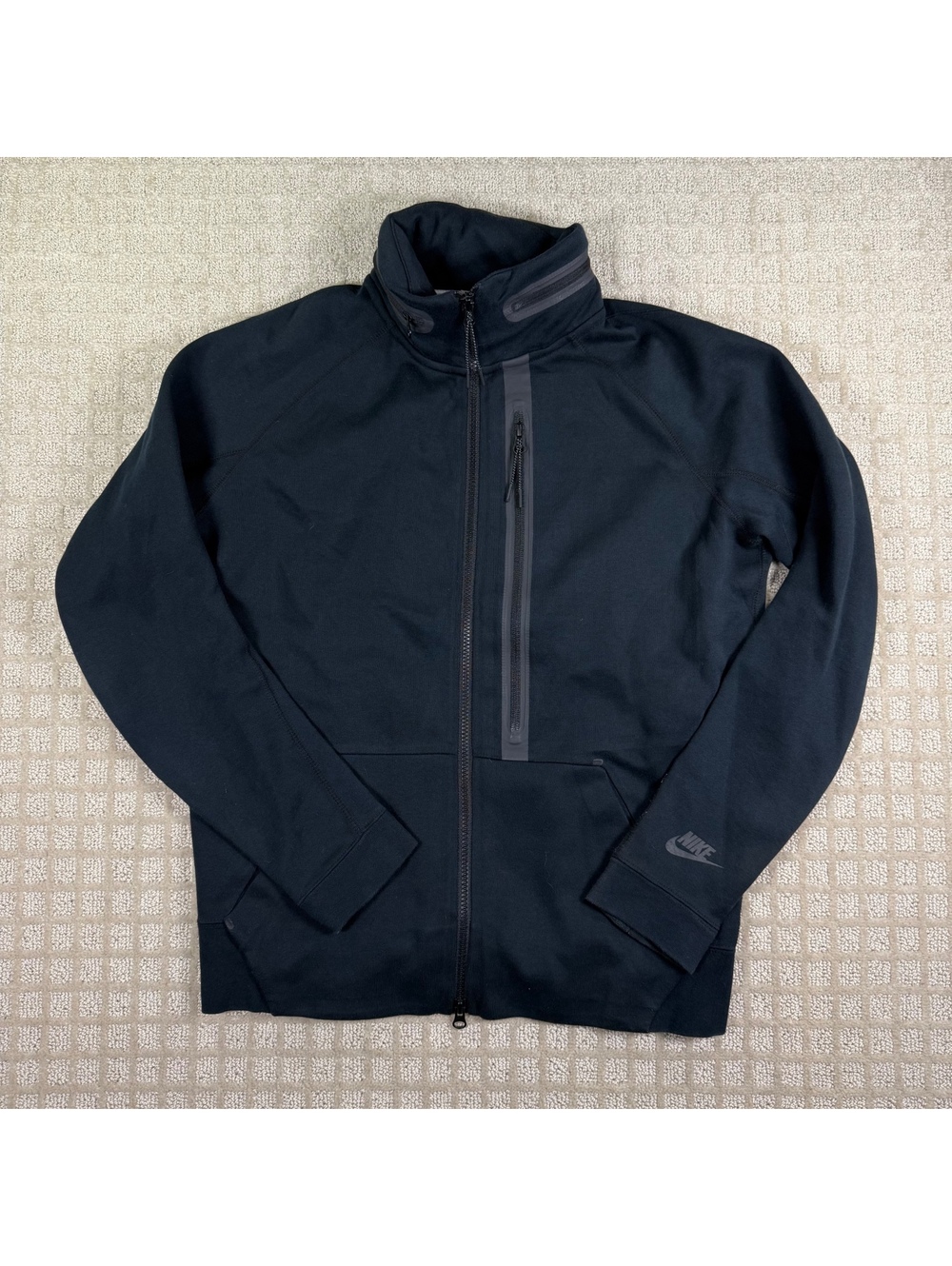 Nike Tech Black Full Zip Jacket M